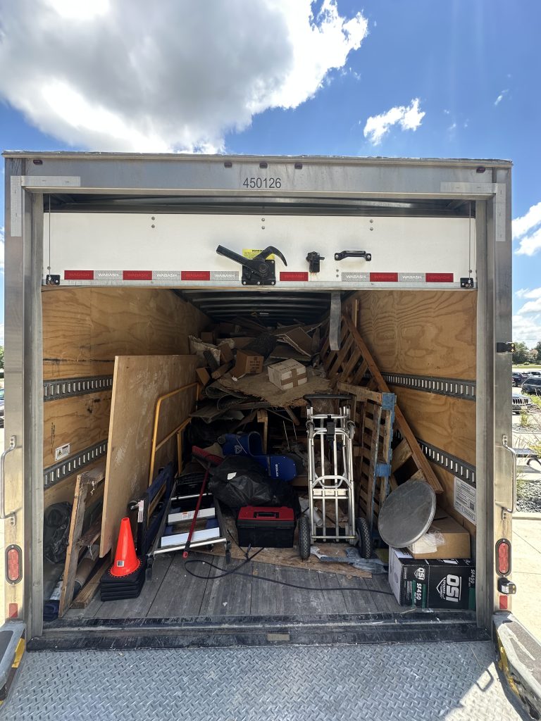 Commercial clean out at Ruth’s Chris Steakhouse in West Des Moines, Iowa