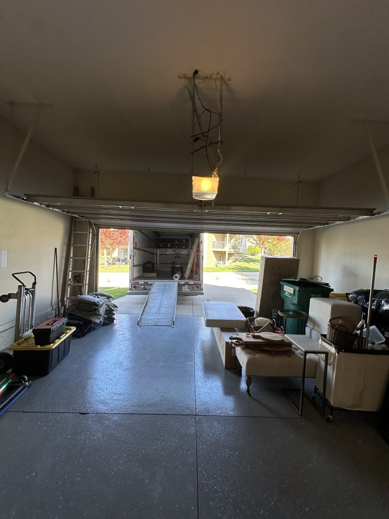 Home 7 Townhouse Move from West Des Moines to Waukee Storage